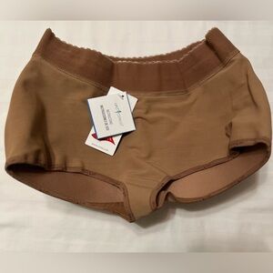 Women's Tan Butt Lifting Shaping Shorts